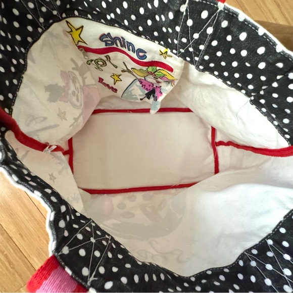 Brighton Snow Day Large Tote Snowman 100% Cotton Canvas “Happy Holidays” - Picture 4 of 7